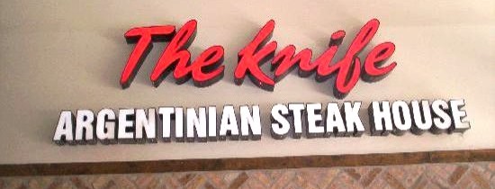 The Knife, viande et vin à l’argentine